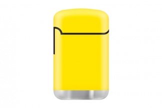 Зажигалка турбо Zenga, ZL-3, многоразовая, желтая