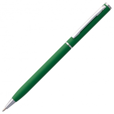 Ежедневник Magnet Chrome с ручкой, черный c зеленым фото 8