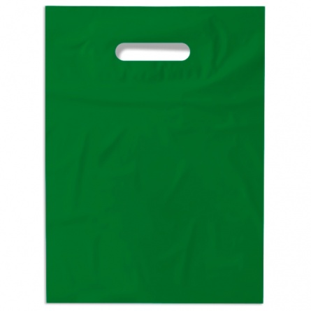 Пакет ПВД 40*50+3,5 см., 50 мкм, зелёный фото 1