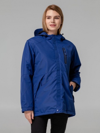Куртка с подогревом Thermalli Pila, синяя, размер XL фото 14