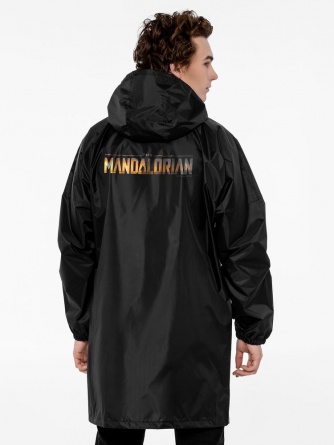 Дождевик The Mandalorian, черный, размер M фото 1