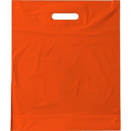 Пакет ПВД 40*50+3,5 см., 50 мкм, оранжевый фото 1