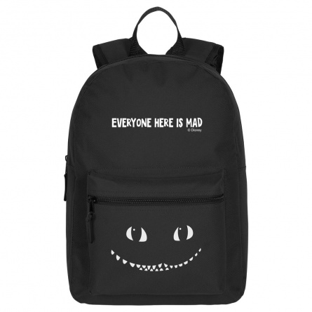 Рюкзак со светящимся принтом Cheshire Cat, черный фото 4
