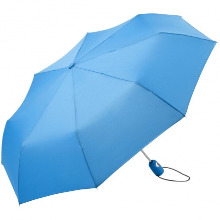 Зонт складной AOC, голубой фото 1
