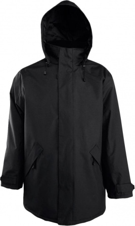 Куртка на стеганой подкладке River, черная, размер M фото 1