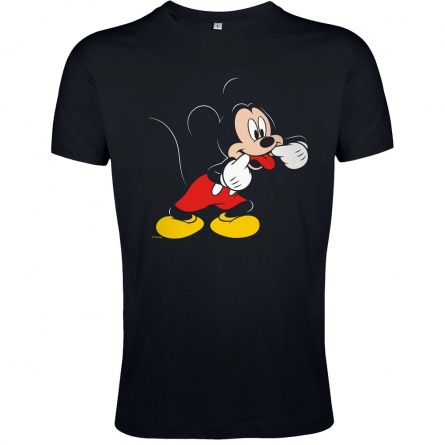 Футболка Be-be-be Mickey, черная, размер S фото 2