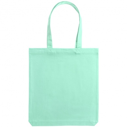Холщовая сумка Avoska, зеленая (мятная) фото 3