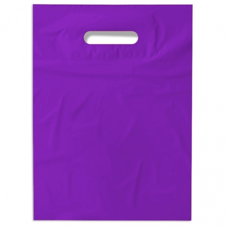 Пакет ПВД 30*40+3 см., 70 мкм, фиолетовый фото 1