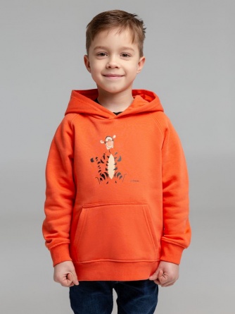 Худи детское Tigger, оранжевое, на рост 106-116 см (6 лет) фото 2