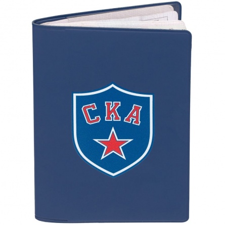 Обложка для паспорта «СКА», синяя фото 2