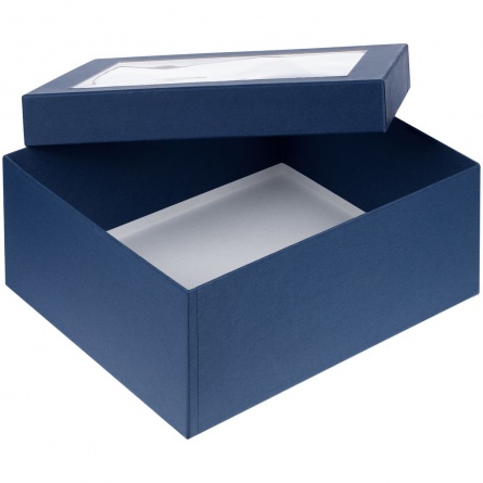 Коробка Teaser с окошком, синий фото 7