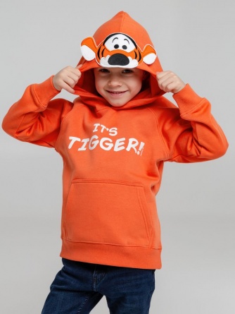 Худи детское Tigger In My Head, оранжевое, на рост 106-116 см (6 лет) фото 1