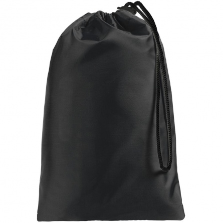 Дождевик с карманами «Плащ, плащ», черный, размер M фото 9