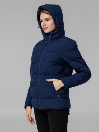 Куртка с подогревом Thermalli Everest, синяя, размер XL фото 14