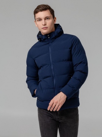 Куртка с подогревом Thermalli Everest, синяя, размер XXL фото 16