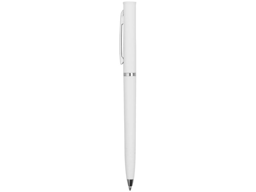 Ручка шариковая Navi soft-touch, белый фото 3