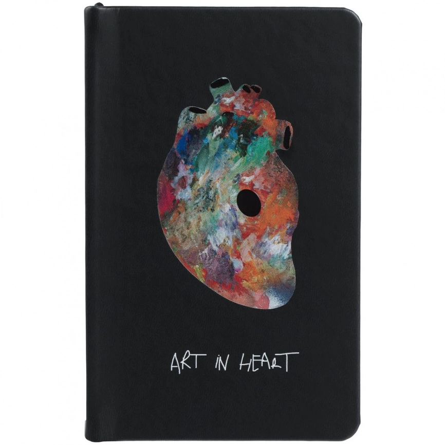 Блокнот Art In Heart, черный фото 1