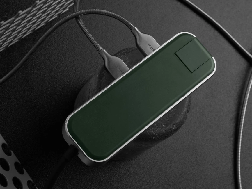 Хаб USB Rombica Type-C Chronos Green фото 6