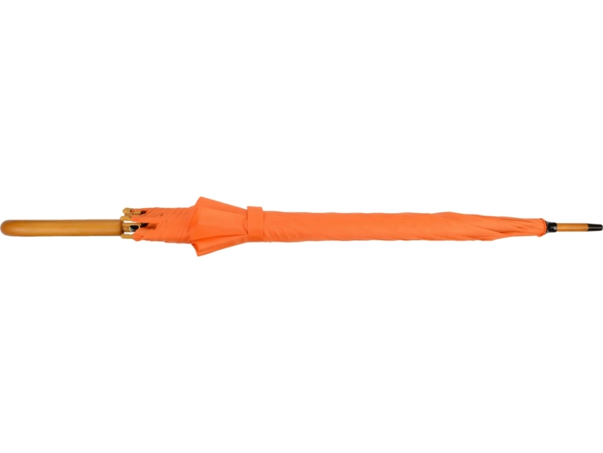 Зонт-трость Радуга, оранжевый фото 5