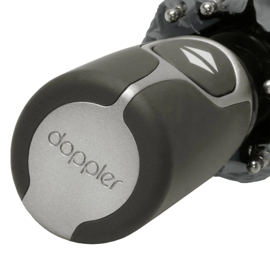 Зонт складной Fiber Magic, серый фото 4