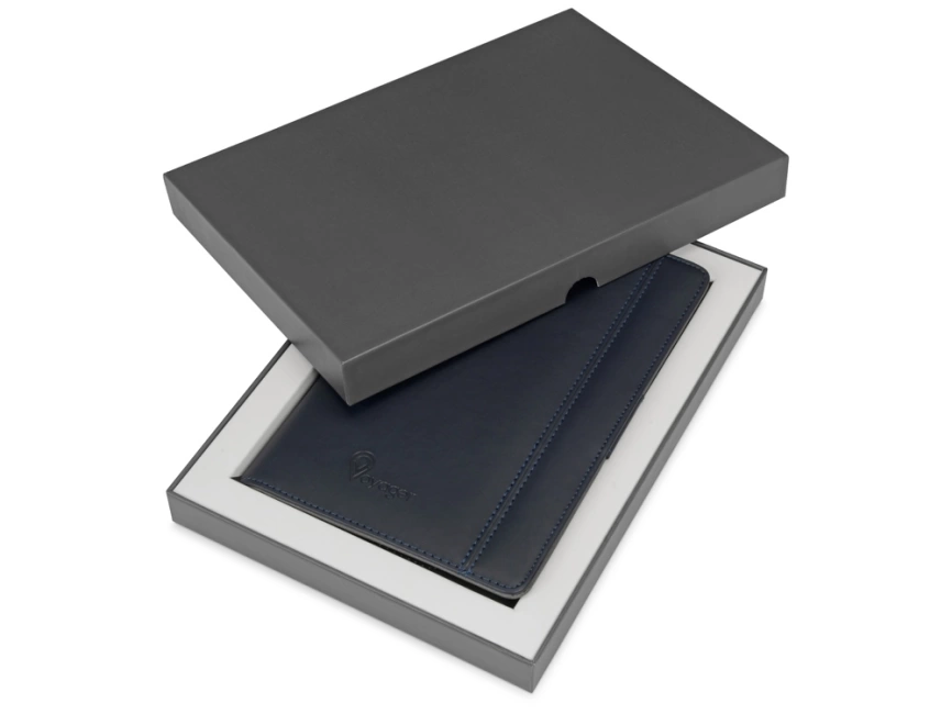 Органайзер с зарядным устройством Wanderer, 4000 mAh, темно-синий фото 9