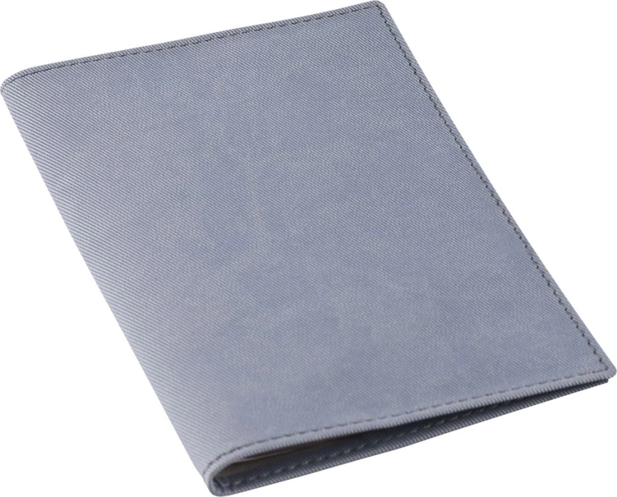 Обложка для автодокументов Twill, серая фото 1