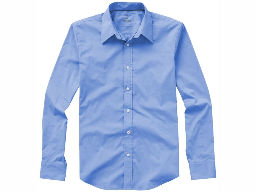 Рубашка Hamilton мужская с длинным рукавом, голубой фото 8