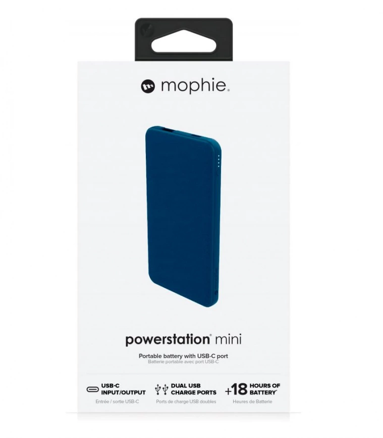 Внешний аккумулятор Mophie Powerstation Mini 5000 мАч, синий фото 6