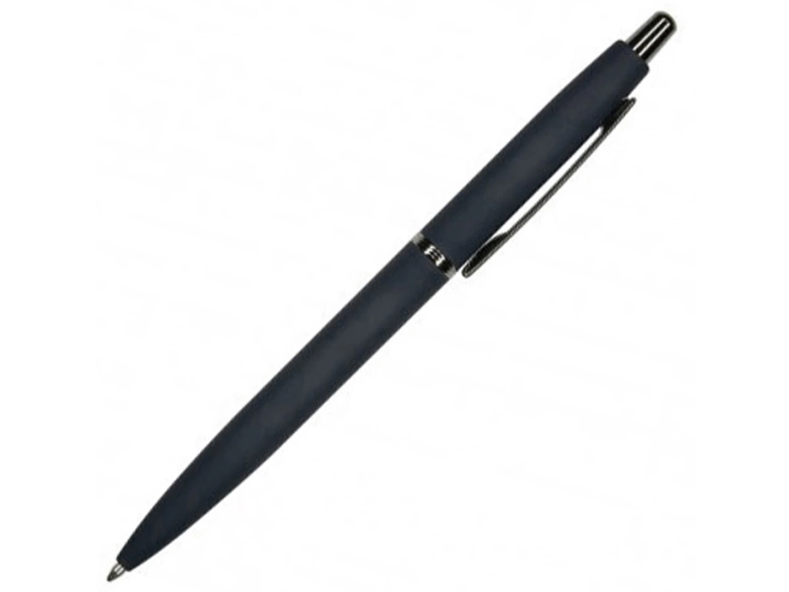 Ручка SAN REMO шариковая, автоматическая, темно-синий металлический корпус 1.00 мм, синяя фото 1