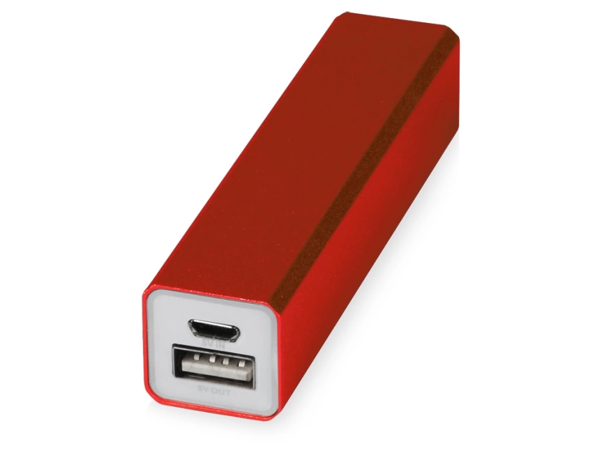 Портативное зарядное устройство Брадуэлл, 2200 mAh, красный фото 1