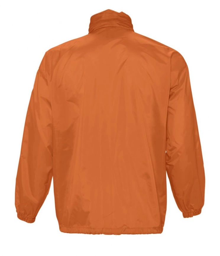 Ветровка из нейлона Surf 210 оранжевая, размер M фото 2