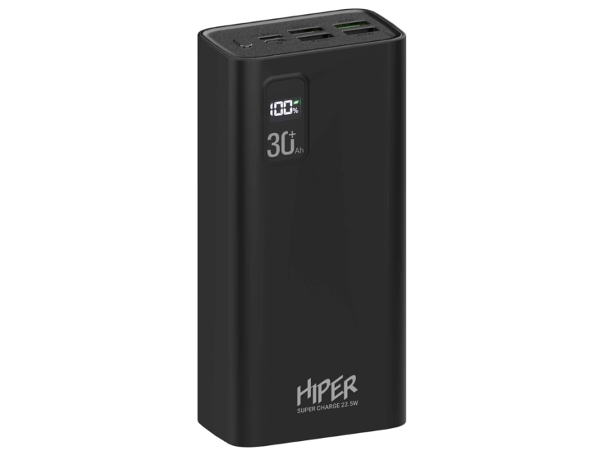 Портативный внешний аккумулятор FAST 30000 Black фото 1