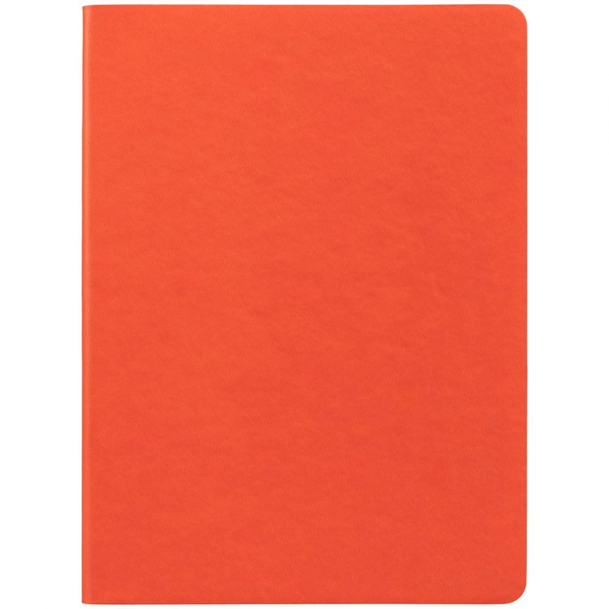 Блокнот Verso в клетку, оранжевый фото 1