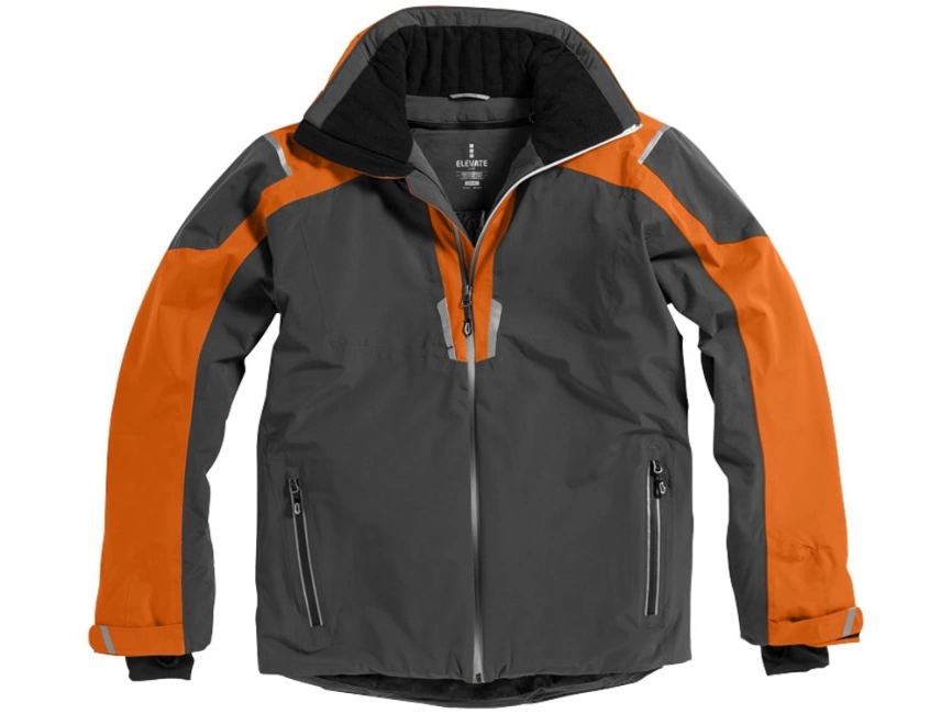 Куртка Ozark мужская, серый/оранжевый фото 9