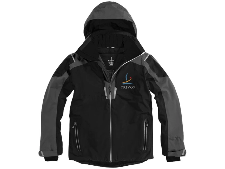 Куртка Ozark мужская, черный/серый фото 8