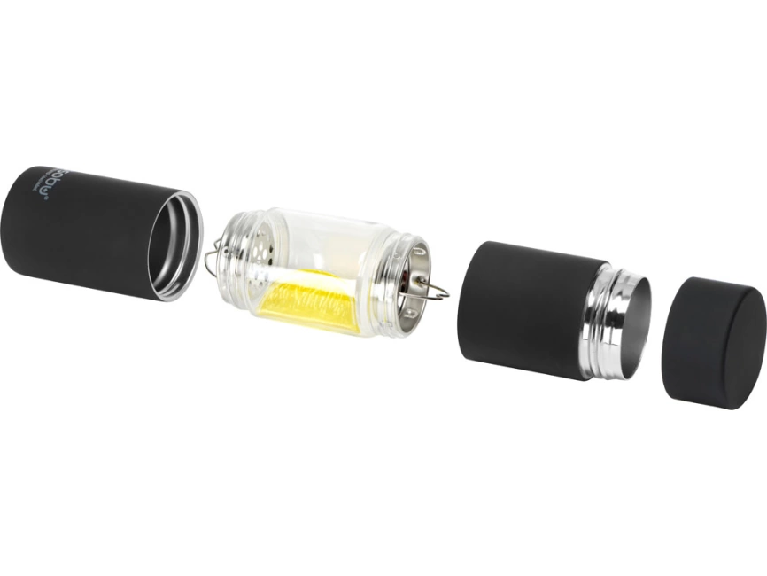 Бутылка для воды FLAVOUR U SEE, 460 мл, черный фото 4