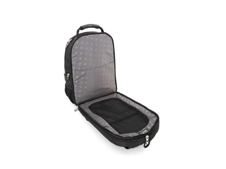 Рюкзак SWISSGEAR SCANSMART, 17, полиэстер, 36х23х48 см, 40 л, черный фото 5