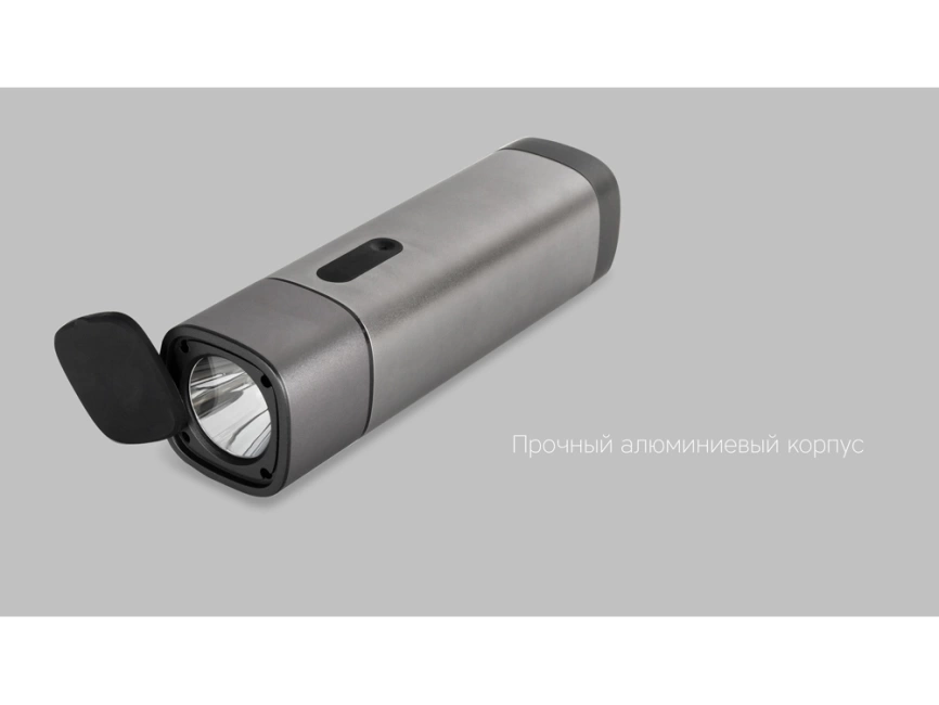 Пуско-зарядное устройство Rombica NEO Boost, 10400 мАч, алюминий, LED, серебристый фото 9