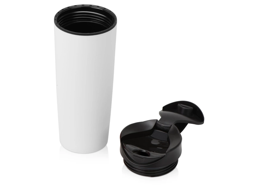 Термокружка Годс 470мл на присоске, белый фото 4