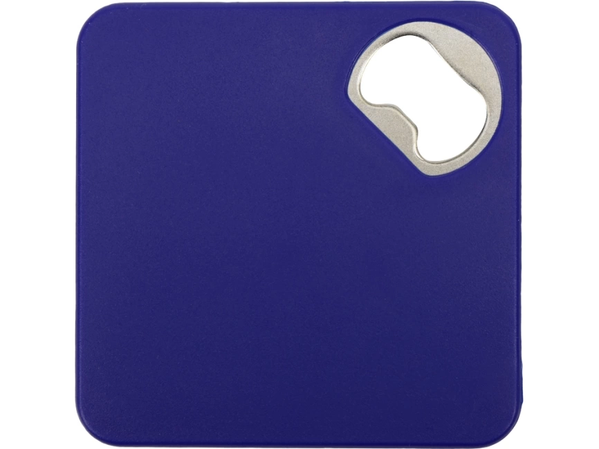 Подставка для кружки с открывалкой Liso, черный/синий фото 5