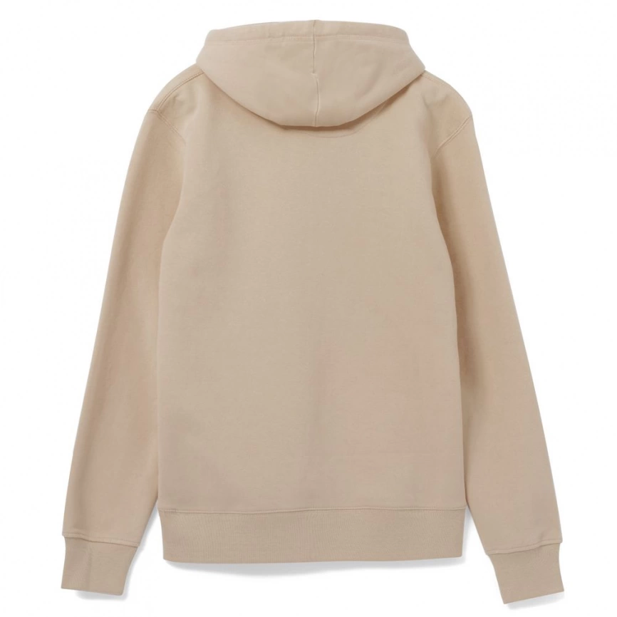 Толстовка с капюшоном унисекс Hoodie, бежевая, размер 3XL фото 7