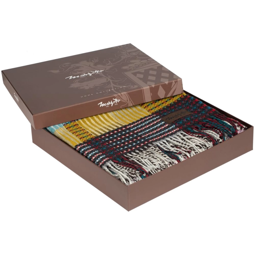 Плед Rossi Paint, молочно-бирюзовый фото 7