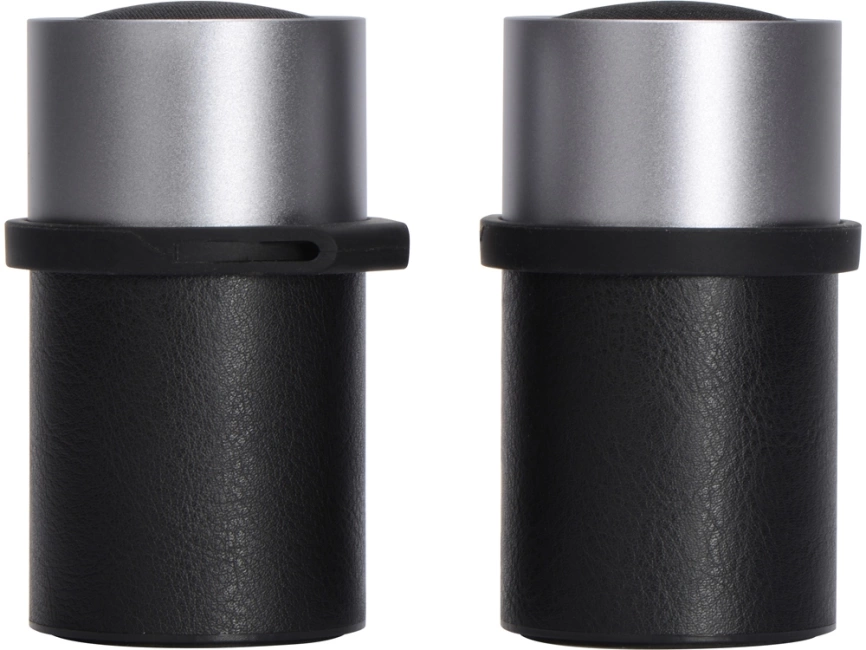 Портативные парные колонки Qjet TWS Mates с черными кольцами фото 2