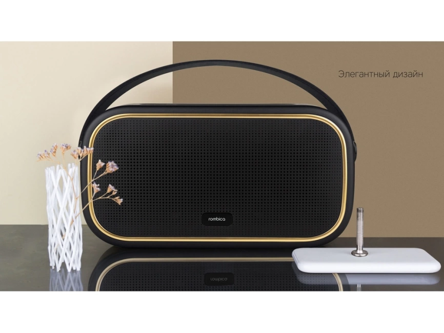 Rombica Mysound Moon, черный/золотистый фото 6