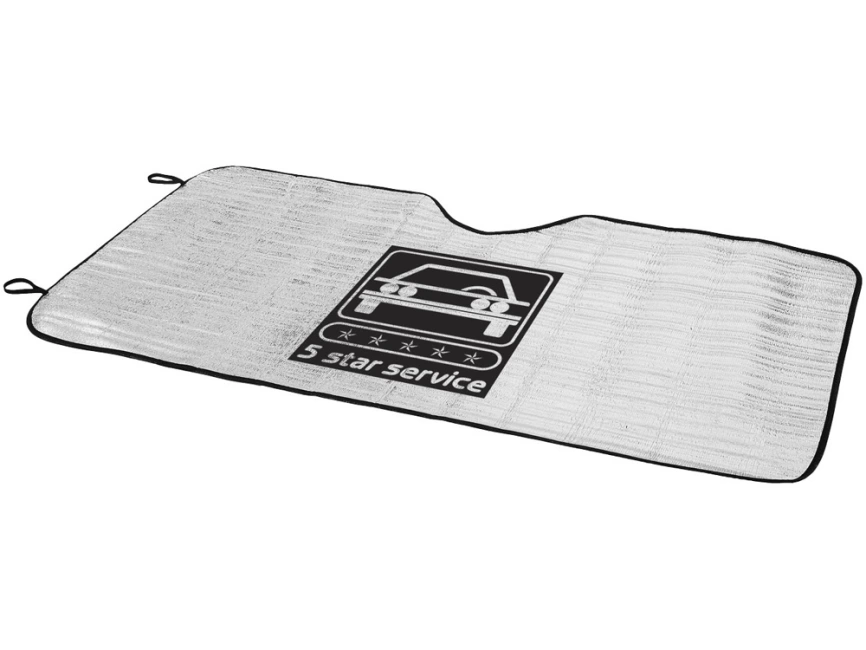 Автомобильный солнцезащитный экран Noson, серебристый фото 5