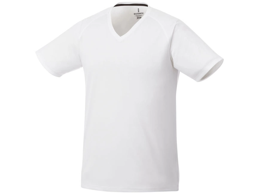 Модная мужская футболка Amery с коротким рукавом и V-образным вырезом, белый фото 1