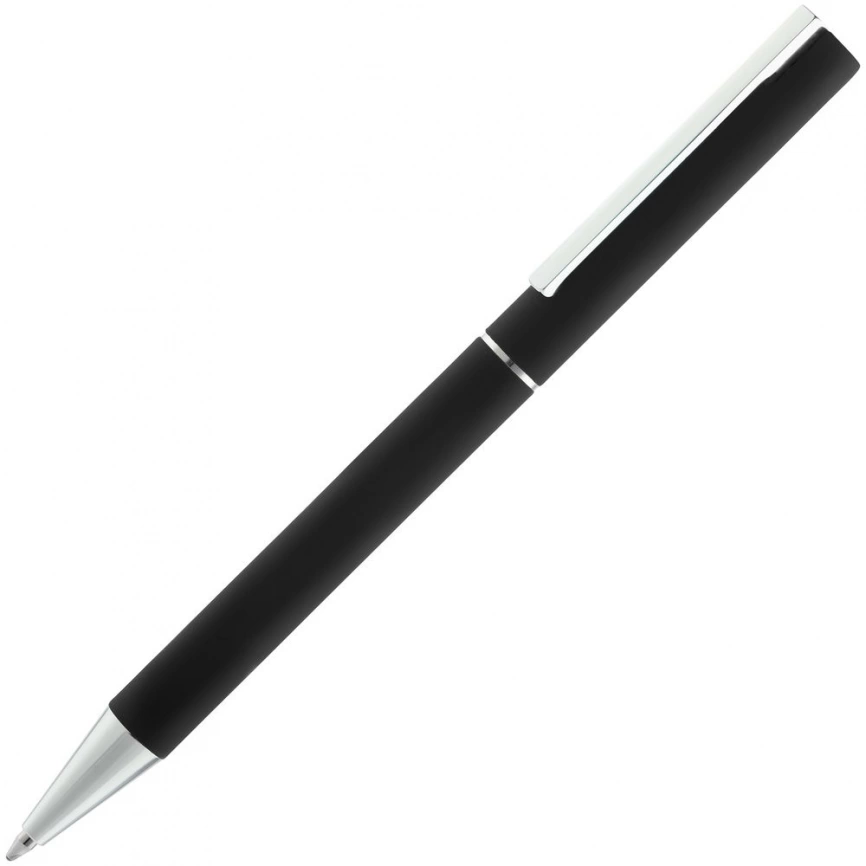 Ручка шариковая Blade Soft Touch, черная фото 1