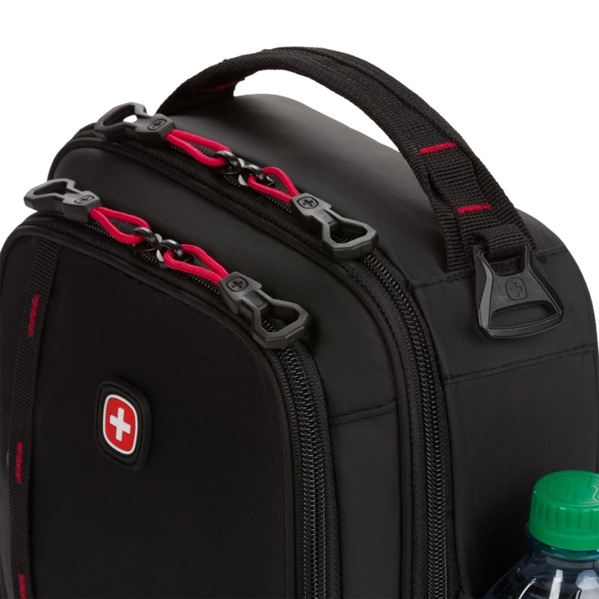 Термосумка для ланча Swissgear Pocket, черная фото 7