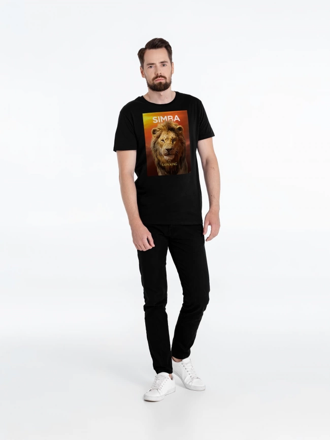 Футболка Simba, черная, размер XL фото 2