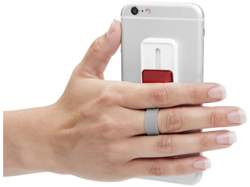 Держатель и подставка для телефона, красный фото 3